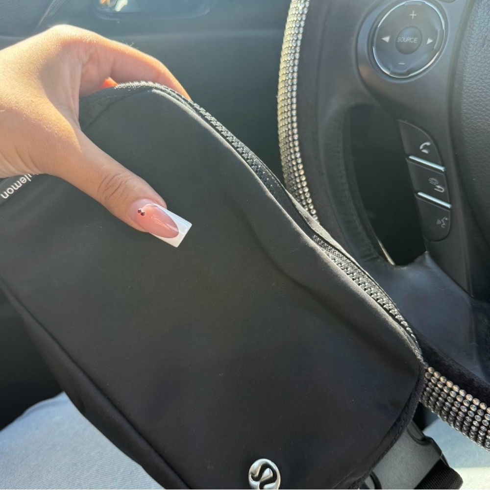 Lululemon Black Zip Pouch